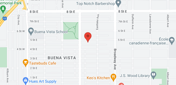 map of 418B 5th ST E
